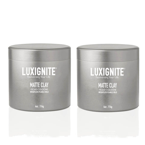 高強度塑型啞光髮泥 │ Luxignite