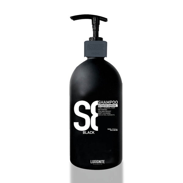 S8 活性碳薄荷清涼鎮靜洗髮露 | 清爽蓬鬆 | 深層清潔洗頭水 | Luxignite 500ml