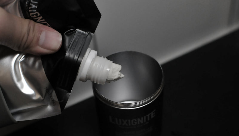 補充包 銀罐 高強度塑型啞光造型 │ 香港製造 │ 水性配方髮泥 │ Luxignite Refill Pack